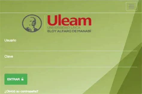 e libro iniciar sesión uleam.